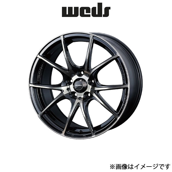 ウェッズ ウェッズスポーツ SA-10R アルミホイール 4本 エスクード YD21S/YE21S 17インチ ゼブラブラックブライト 0072622 WEDS WedsSport