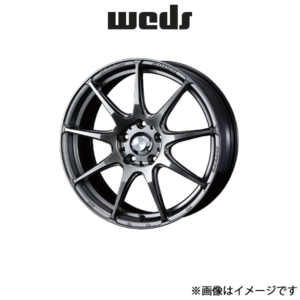 ウェッズ ウェッズスポーツ SA-99R アルミホイール 1本 キックス P15 18インチ プラチナシルバーブラック 0073908 WEDS WedsSport SA-99R