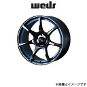 ウェッズ ウェッズスポーツ SA-75R アルミホイール 1本 GS 190系 18インチ ブルーライトクロームII 0074047 WEDS WedsSport SA-75R