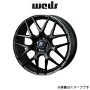 ウェッズ レオニス ナヴィア06 アルミホイール 1本 デリカD:5 CV1W 18インチ マットブラックリムポリッシュ 0037627 WEDS LEONIS NAVIA 06