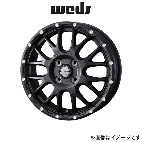 メーカー WEDS 商品 WEDS-ADVENTURE MUD VANCE 08 品番 0041121 カラー FLINT BLACK｜フリントブラック JAN 4582657006278 ホイールサイズ/リム径(inch) 14 リム幅(inch) 4.5 フランジ J ボルト穴数 4 P.C.D(mm) 100 インセット(mm) 45 ハブ径 φ73 DISC凸(mm) 10.7mm 座面形状 仕様 TPMS対応 付属品 センターキャップ、金属バルブ 車両 スズキ 車種 MRワゴン 型式 MF33S 年式 車両ハブ径 φ54/− タイヤサイズ 155/65-14 ナット/ボルトサイズ M12x1.25 ナット 二面幅 HEX19 適合詳細 備考 JWL適合 注意事項 ・本マッチングはあくまでもメーカー参考値のため、必ず現車とご確認の上ご購入ください。・本商品はホイールのみ(タイヤの付属はございません)となりますので、ご注意ください。メーカー希望小売価格はメーカーサイトに基づいて掲載しています。