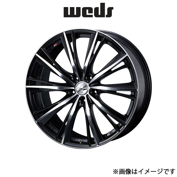 ウェッズ レオニス WX アルミホイール 4本 アルファード 30系 19インチ ブラックミラーカット 0033911 WEDS LEONIS WX