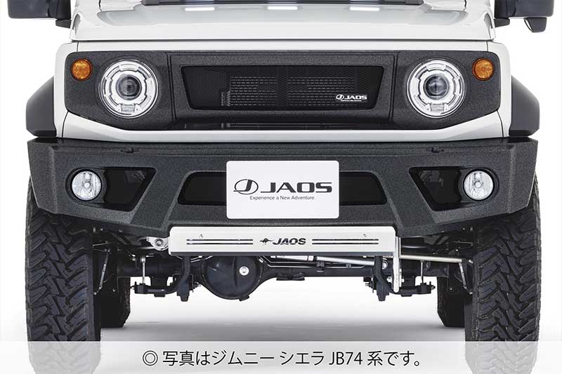 JAOS ジャオス フロントスポーツカウル 塗装品 タフブラック ジムニー JB64系 18.0...