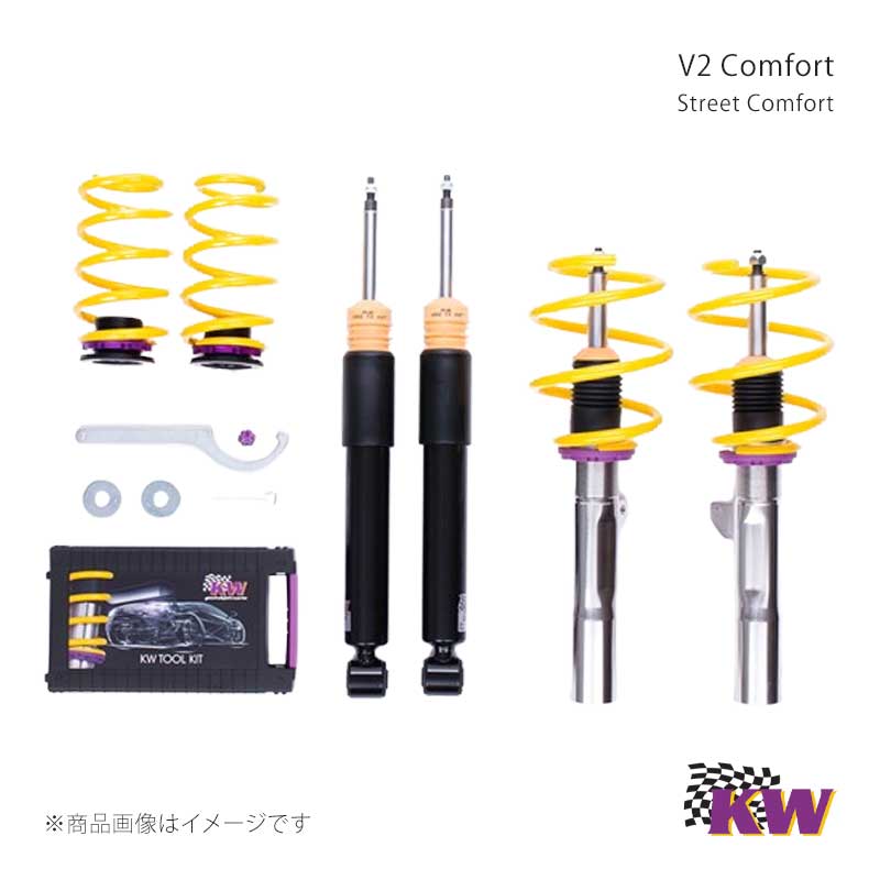KW V2 Comfort Volkswagen Bus T5/Multivan/Transporter 7HC/7HCA/7HM/7HMA/7HK/7J0 01/03-06/15 2WD/4WD モデルチェンジ含む FAブラケット固定 耐荷重F-1710