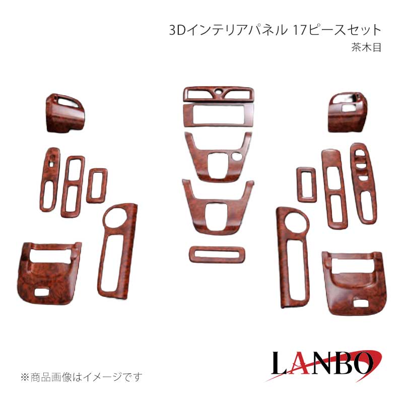 ■品番LP831 ■メーカーLANBO/ランボ ■商品名3Dインテリアパネル 17ピースセット ■カラー茶木目 ■自動車メーカーNISSAN ■車種セレナ ■型式C26 ■年式 ■車種備考カーウイングスナビ/オートレベライザー装備車は不可 ■素材アクリル樹脂(PMMA) ■商品特徴ドレスアップアイテムの定番とも言われるインテリアパネル。LANBOオリジナル3Dインテリアパネルで高級感漂う室内空間を創り上げます。パネル表面には3層のクリア塗装を施していますので滑らかで艶のある仕上がりです。 ■注意事項※取り付けは、本製品裏面に施工している両面テープで各箇所に貼り付けてください。※本製品はセット品となります。グレード、純正オプション装備等で取り付けできないパーツが生じる場合もありますので予めご了承ください。 ■納期メーカー取り寄せ品の為、通常即日〜4営業日以内に発送致します。 ■ご注文時注意事項※こちらの商品はメーカー直送品の為、代金引換と後払い決済がご利用頂けません。代金引換や後払い決済でご注文頂いた場合は、お客様にご確認の上、他決済方法への変更依頼、又はご注文のキャンセル処理を行わせて頂きます。 ※ ご注文前に必ずご確認下さい お急ぎの場合はご購入前に納期確認をお願い致します。 納期について ＊メーカー在庫が欠品の場合、改めて納期をご連絡致します。 ＊メーカーにて予告無く廃盤、仕様変更になっている場合があります。 返品・キャンセルに関して ＊お客様都合による返品・キャンセル・商品の変更は一切お受けしておりません。 ＊在庫・納期・適合未確認でご購入された商品のキャンセルは一切お受けしておりません。 ＊代引きで納期が半年以上の商品をご注文の場合はキャンセルさせていただきます。別の決済方法でご注文下さい。 メーカー希望小売価格はメーカーサイトに基づいて掲載しています。