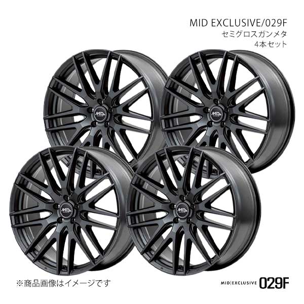 MID EXCLUSIVE/029F マーク2ブリッド 110系 アルミホイール4本セット【17×7.0J 5-114.3 INSET48 SGG】D70177057348SGG0×4