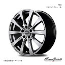 EuroSpeed/F10 ヤリス ハイブリッド4WD アルミホイール 1本 【15×5.5J 4-100 INSET43 メタリックグレー】(2)