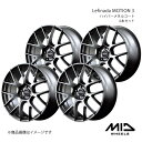 MID WHEELS/Lefinada MOTION 3 カローラクロス ZVG11 アルミホイール4本セット【18×8.0J 5-114.3 INSET42 ハイパーメタルコート】(2)