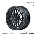 NITRO POWER/M29 STINGER アトレーワゴン S300系 アルミホイール1本【15×5.0J 4-100 INSET48 バレルブラック】