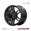 MID RACING/R26 レヴォーグ VM系 アルミホイール1本【18×7.5J 5-114.3 INSET50 クリスタルブラック】