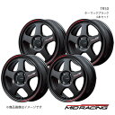 MID RACING/TR50 キャストアクティバ/キャストスタイル/キャストスポーツ LA250S/LA260S ホイール4本セット【15×5.0J 4-100 INSET45 ターマックブラック】(2)