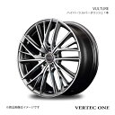VERTEC ONE/VULTURE ステージア 35系 アルミホイール 1本 【18×8.0J 5-114.3 INSET42 ハイパーシルバーポリッシュ】(2)