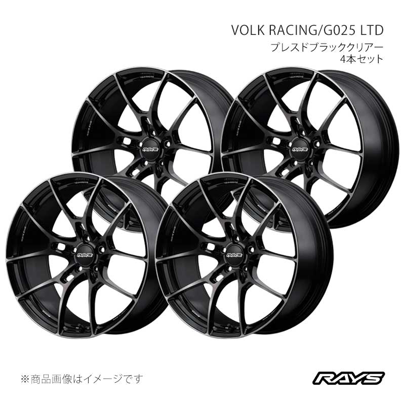 RAYS レイズ ボルクレーシング G025 リミテッド アルミホイール4本セット【19×9.5J 5-112 INSET15 KK】06929951520KK×4