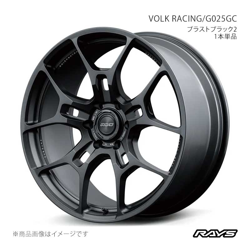 RAYS レイズ ボルクレーシング G025GC ランドクルーザープラド TRJ150W フロント/リア共用 アルミホイール1本単品【22×9J 6-139.7 INSET20 BT】06872902014BT
