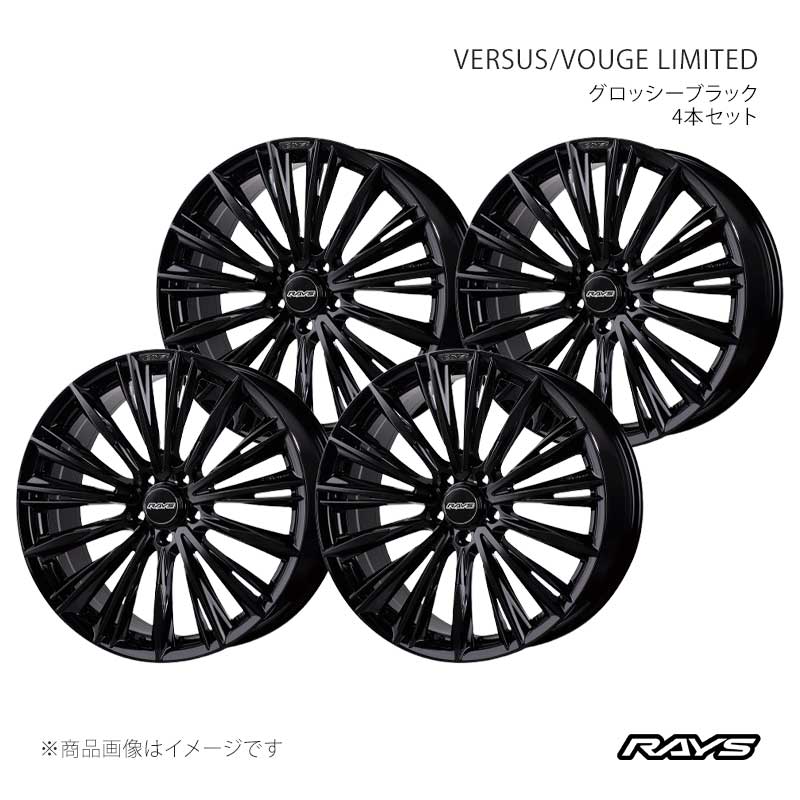 20 inches + - RAYS レイズ ベルサス ヴォウジェリミテッド アルミホイール4本セット【20×8.5J 5-112 INSET38 GX】11950853820GX×4