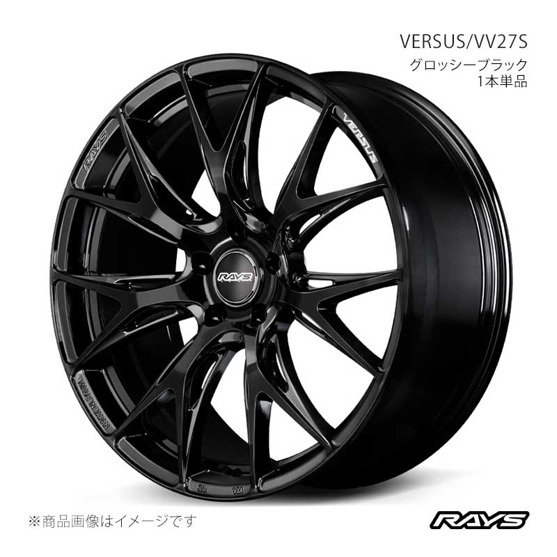 RAYS レイズ ベルサス VV27S アルミホイール1本単品【20×8.5J 5-114.3 INSET38 BNJ】12300853895BNJ