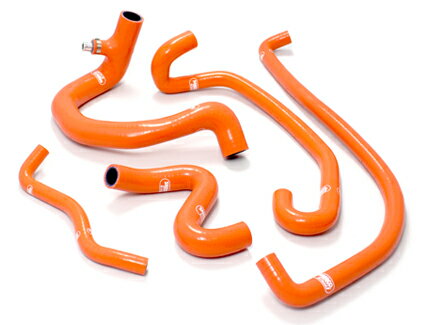 SAMCO サムコ オイルブリーザーホースキット 205 1.6GTi/1.9GTi オイルフィラーホース+ブリーザー XU5/9 85〜92 ホース本数:5本 オレンジ 40TCS15/B