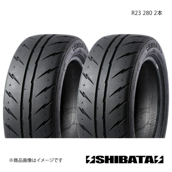 SHIBATIRE シバタイヤ R23 195/45R14 280 タイヤ単品 2本セット R0425×2