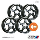 SSR エスエスアール GTX03 ホイール 4本 ミラ イース LA350S X “リミテッド SA III”【16×5.5J 4-100 INSET45 マシンドグラファイトガンメタ+スモーククリア】
