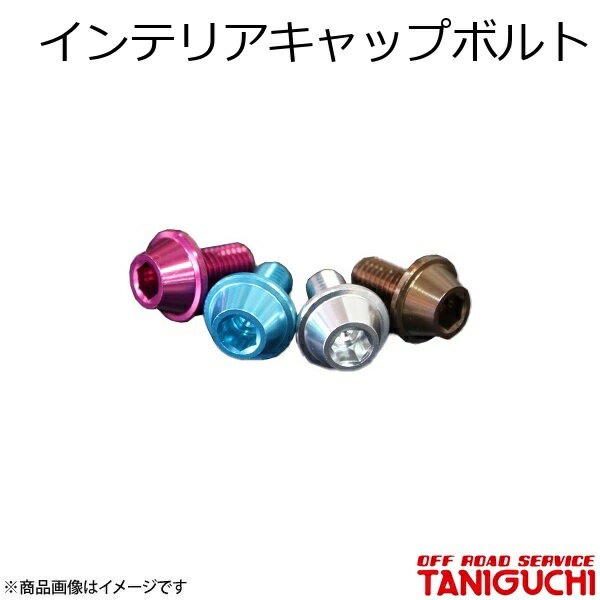 ORS/オフロードサービス タニグチ インテリアキャップボルト レッド 1本 ジムニー/ジムニーシエラ JB64・74