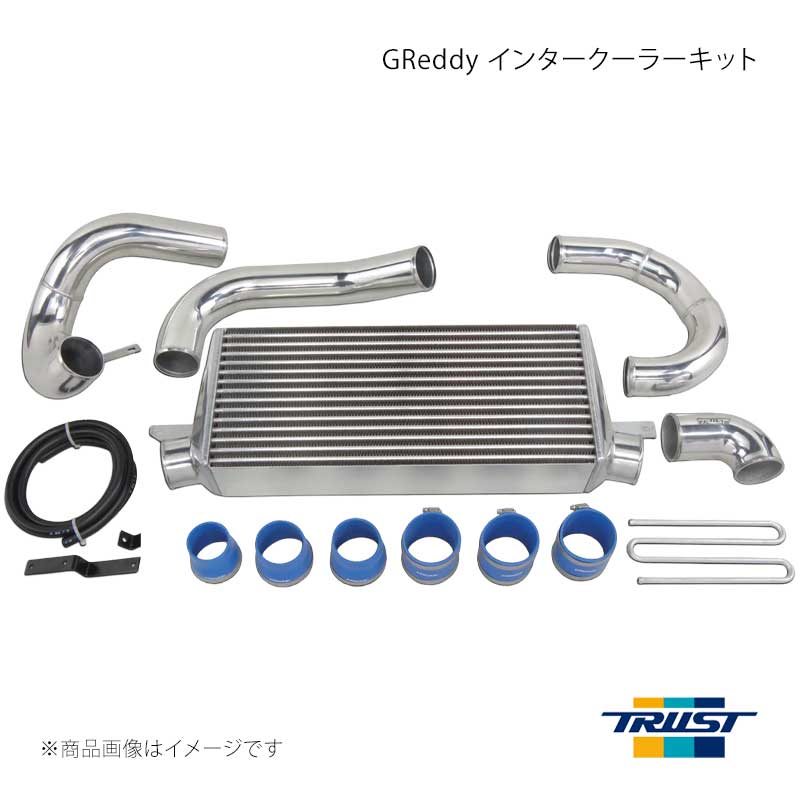 ■商品コード12030202 ■メーカーTRUST/トラスト ■商品名GReddy インタークーラーキット TYPE24F ■自動車メーカーミツビシ ■車種ランサーエボリューション9/ランサーエボリューション ワゴン ■型式CT9A/CT9W ■年式2005年03月〜2007年10月 ■エンジン型式4G63(DOHC TURBO) ■グレード ■車種備考 ■商品説明■冷却効率を重視し充填効率を最大限に高め、ハイパワー・ハイブーストに対応。■インナーフィンはオフセットインナーフィンを採用 圧力損失と冷却効果を最適化し、レベルの高いハイブーストチューンに対応。仕様・コアタイプ：TYPE24F・コアサイズ：H284/L600/W66・取付位置：ラジエター前※純正タービン対応。※MT車専用。※O/Cキット同時取付可※パイプSET同時取付可 ■その他製品情報 ■納期受注生産品の為、納期確定後にご連絡いたします。お急ぎの場合は事前に在庫確認をお願いします。 ■ご注文時注意事項※こちらの商品は代金引換がご利用頂けません。代金引換でご注文頂いた場合は、お客様にご確認の上、他決済方法への変更依頼、又はご注文のキャンセル処理を行わせて頂きます。 ※ ご注文前に必ずご確認下さい お急ぎの場合はご購入前に納期確認をお願い致します。 納期について ＊メーカー在庫が欠品の場合、改めて納期をご連絡致します。 ＊メーカーにて予告無く廃盤、仕様変更になっている場合があります。 返品・キャンセルに関して ＊お客様都合による返品・キャンセル・商品の変更は一切お受けしておりません。 ＊在庫・納期・適合未確認でご購入された商品のキャンセルは一切お受けしておりません。 ＊代引きで納期が半年以上の商品をご注文の場合はキャンセルさせていただきます。別の決済方法でご注文下さい。 メーカー希望小売価格はメーカーサイトに基づいて掲載しています。