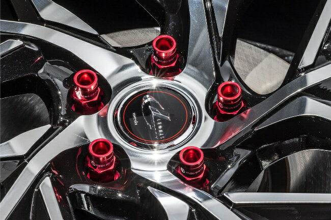 WEDS/�����å� GEAR RED LABEL ����ߥ��󥰥��å��ʥå� M12��P1.5 ��å� 1���å�(4����) ���� ��åɥ�٥� Alumi Long Nut �� ����ޥ��� Red 53054