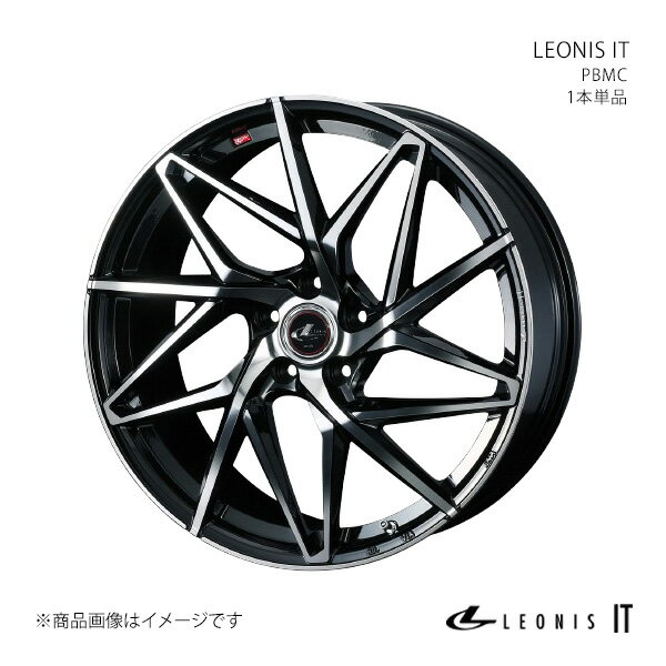 LEONIS IT スカイライン V37/FR ノーマルキャリパー(電動パーキングブレーキ装着車除く) アルミホイール 1本単品 0040625【19×8.0J 5-114.3 INSET43 PBMC】(2)