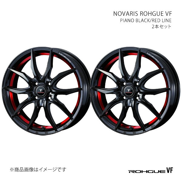 ■商品コード0040062×2 ■メーカーWEDS WHEEL/ウェッズホイール ■ブランドNOVARIS ノヴァリス ■商品名NOVARIS ROHGUE VF ノヴァリス・ローグ ブイエフ ■製品アルミホイール(※タイヤは付属しません) ■本数2本セット ■リム径16 ■リム幅5.0 ■inset符号+ ■inset45 ■孔数4 ■P.C.D.100 ■カラーPIANO BLACK/RED LINE ■カラーピアノブラック/レッドライ ■座面形状- ■備考＊キャップ、バルブ付＊ナットホール径：φ29 ■注意事項※ディスク面突出量＝9.0mm※アダプターは付属しません。別途お求めください。 ■JANコード4940211743197 ■納期メーカー取り寄せ品の為、通常即日〜4営業日以内に発送致します。 ■ご注文時注意事項※こちらの商品はメーカー直送品の為、代金引換と後払い決済がご利用頂けません。代金引換や後払い決済でご注文頂いた場合は、お客様にご確認の上、他決済方法への変更依頼、又はご注文のキャンセル処理を行わせて頂きます。 ※ ご注文前に必ずご確認下さい お急ぎの場合はご購入前に納期確認をお願い致します。 納期について ＊メーカー在庫が欠品の場合、改めて納期をご連絡致します。 ＊メーカーにて予告無く廃盤、仕様変更になっている場合があります。 返品・キャンセルに関して ＊お客様都合による返品・キャンセル・商品の変更は一切お受けしておりません。 ＊在庫・納期・適合未確認でご購入された商品のキャンセルは一切お受けしておりません。 ＊代引きで納期が半年以上の商品をご注文の場合はキャンセルさせていただきます。別の決済方法でご注文下さい。 メーカー希望小売価格はメーカーサイトに基づいて掲載しています。
