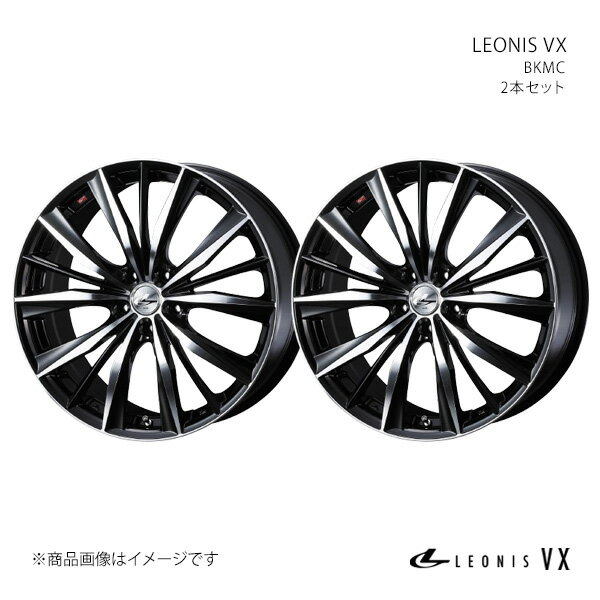 LEONIS VX MX-30 DREJ3P/4WD アルミホイール 2本セット 0033289×2【19×8J 5-114.3 INSET48 BKMC】