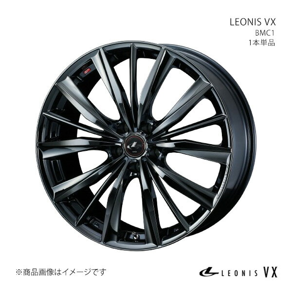 LEONIS VX GRヤリス 10系/RZ アルミホイール 1本単品 0039258【18×8J 5-114.3 INSET42 BMC1】