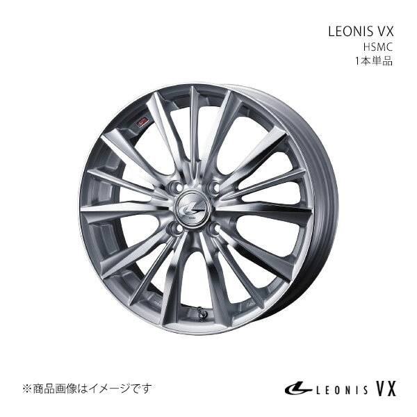 LEONIS VX レオニス ブイエックス ホイール 1本単品 0033247 【16×6.0J 4-100 INSET45 HSMC】