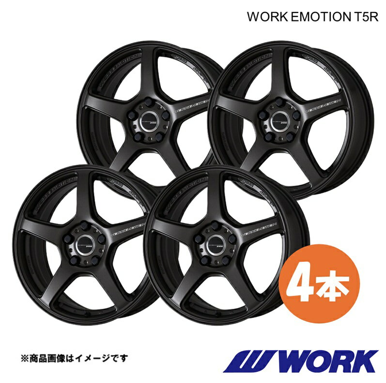 WORK ワーク ホイール 4本 ワークエモーションT5R 1ピース (R56) COOPER S ABA-MF16S【17×7.0J 4-100 INSET43 MGK】WORK EMOTION T5R