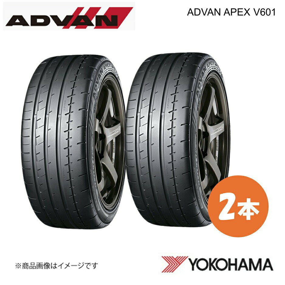 橫濱（Yokohama） - YOKOHAMA ヨコハマタイヤ ADVAN APEX V601 225/40R18 スポーツタイヤ 2本 225 40 18 Y XL R5540