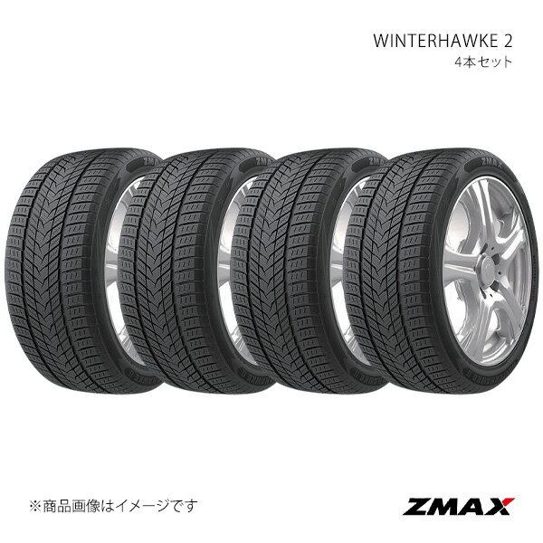 ZMAX ジーマックス スタッドレスタイヤ WINTERHAWKE 2 4本セット 245/45R20 103V XL 245 45 20インチ