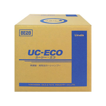 Linda BE28. UC-ECO (横浜油脂工業 | 業務用 カーシャンプー) [1.取寄せ　2.北海道.沖縄.離島への出荷..