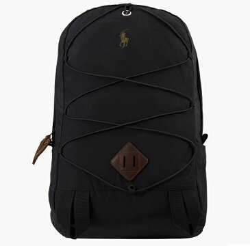Polo Ralph Lauren ポロラルフローレン バッグ リュック リュックサック バックパック ショルダーバッグ メンズ レディース ブラック PoloRalphLauren BACKPACK Rucksack