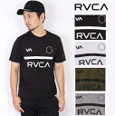 RVCA ルーカ プリント Tシャツ T-shirts RVCA スポーツ ジム 半袖 ビッグロゴ ティーシャツ サーフ おしゃれ かわいい 西海岸 カリフォルニア カップルコーデ リンクコーデ 朝倉未来