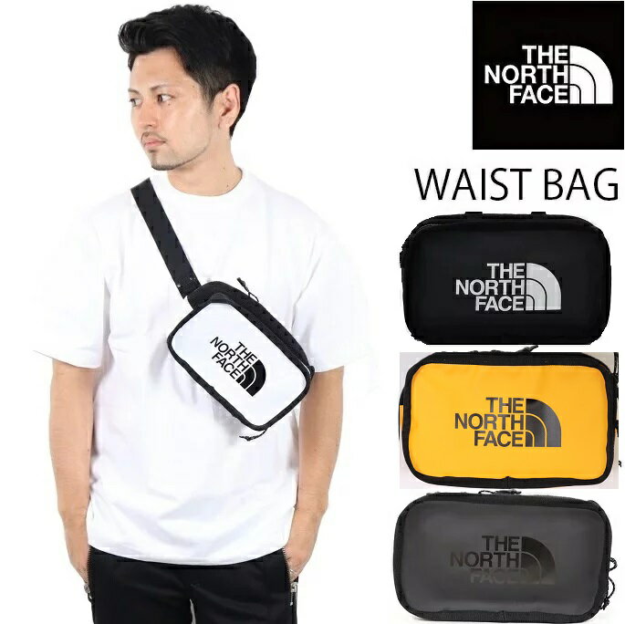 THE NORTH FACE ノースフェイス バッグ ボディバッグ ウエストバッグ EXPLORE BAG サコッシュ ショルダーバッグ メンズ レディース ブラック ザ・ノースフェイス 防水 3L