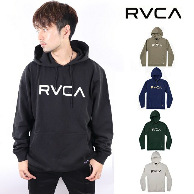 ルーカ RVCA パーカー スウェット プルオーバー 長袖 サーフ おしゃれ かわいい ペアルック お揃い RVCAロゴ リンクコーデ ペア ストリート スウェット