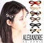 쥯ɥɥѥ å Хå ALEXANDRE DE PARIS ATB-1483-14 إ꡼ 롼ץܥ CLASSIQUE ǥ ꡼ BARRETTE إå ȱα ١å HAIRCLIP  BASIC ܥ ץ쥼 ˤ ǰ  ٤ù 