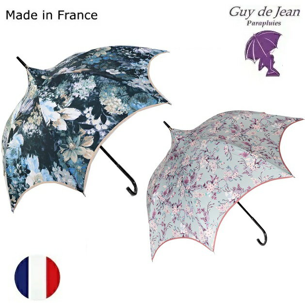 GUY DE JEAN ギドゥジャン ラパン 晴雨兼用傘 CHARME 花柄 フラワー 傘 レディース 折りたたみ ギフト プレゼント 誕生日 彼女 妻 女性 お祝い ギ・ド・ジャン 母の日