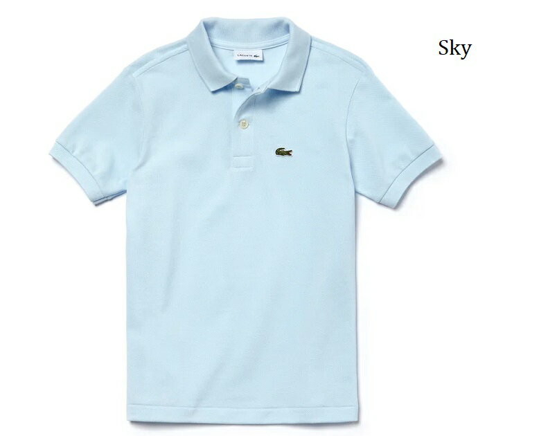 ラコステ LACOSTE ポロシャツ L1812 鹿の子 ボーイズ ガールズ PJ2909-51 フララコ カスタムフィット DESIGNED IN FRANCE 父の日 プレゼント 父の日 プレゼント メンズ レディース 2