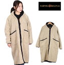 ファーフィールド オリジナル FARFIELD ORIGINAL HOODIE COAT RAGLAN フリース ジャケット メンズ レディース イギリス製 日本正規代理店商品 総柄 ふわふわ 大きいサイズ 妊婦 マタニティ コート 防寒