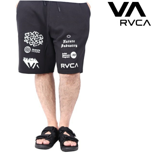RVCA ルーカ スウェット ハーフパンツ パンツ ショーツ ジャージ セットアップ ジム 格闘技 グレー ブラック ズボン スポーツ メッシュ 朝倉未来 スウェットパンツ 半ズボン ジムウェア AVYWS00295のサムネイル