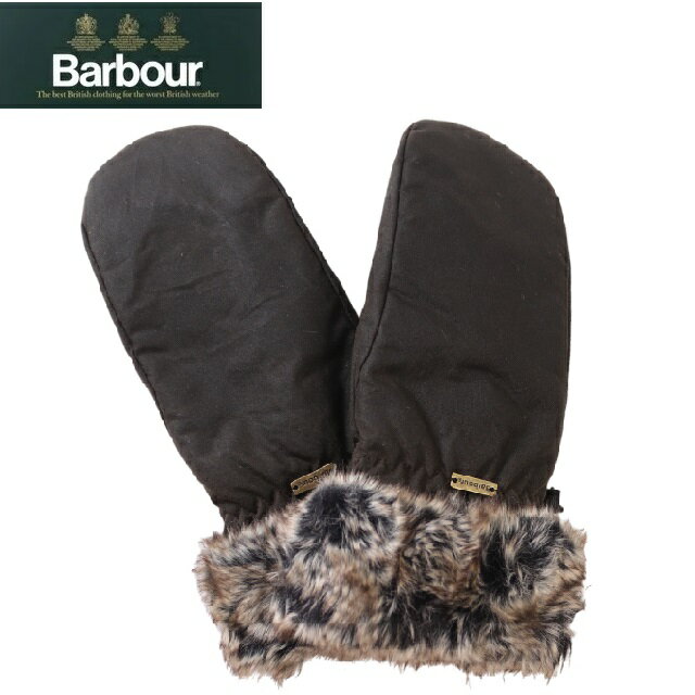 バブアー 手袋 メンズ バブアー BARBOUR メンズ barbour wax with fur trim mittens 手袋 グローブ フリース ギフト プレゼント キャンプ 防寒 キャンプ 夫 彼氏 ブランド LGL0045 olive ワックスミトン