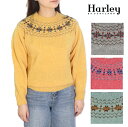 ハーレーオブスコットランド レディース ニット Harley of scotland ノルディック クルーネック L4615/7-J ノルディック柄 CREW NECK SWEATER セーター レディース NOR’EASTERLY プレゼント 妻 彼女 ギフト