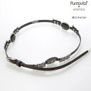 PUNTOVITA プントヴィータ ベルト コンチョベルト レディース メンズ レザーベルト イタリア製 オールイタリアンメイド 牛革 本革 PV2205 シル...