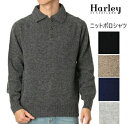 Harley of scotland ハーレーオブスコットランド ボタン ニット セーター メンズ レディース NOR’EASTERLY 衿付き ポロニット ニ...