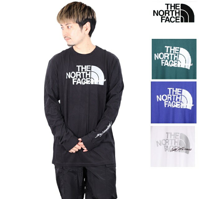 ノースフェイス ロンt ザノースフェイス THE NORTH FACE メンズ レディース ラメロゴ カップ長袖 Tシャツルコーデ リンクコーデ ロングスリーブグラフィックインジェクションTシャツ 長袖 NF0A7UOJ