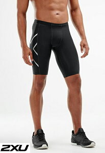 XLサイズのみ　2xu コンプレッション タイツ ツー・タイムズ・ユー PWX コンプレッション ショーツ MA3851b BLK/SIL ランニング 野球 陸上